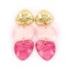 Biba oorbellen Italian Elegance Pink - 84275