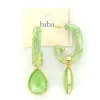 Biba oorbellen Italian Elegance Green