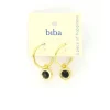 Biba oorbellen Jet - 8102