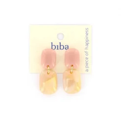 Biba oorbellen La Vita Soft Pink - 84115