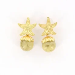 Biba oorbellen Ocean Treasure Beige - 84212