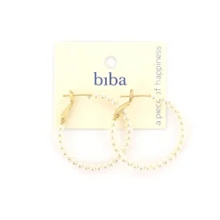 Biba oorbellen Pearly - 82484