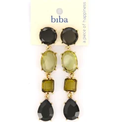 Biba oorbellen Pharaonic Beauty Green - 83580