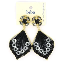 Biba oorbellen Pharaonic Beauty Black - 83671