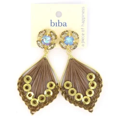 Biba oorbellen Pharaonic Beauty Beige - 83671
