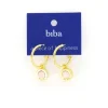 Biba oorbellen Rose Water Opal - 8102