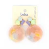 Biba oorbellen Shimmer Pink - 84116