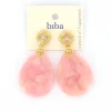 Biba oorbellen Shimmer Pink - 84108