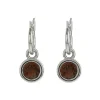 Biba oorbellen Smoked Topaz 80312