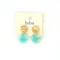 Biba oorbellen Spring Chic Blue - 84114