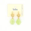 Biba oorbellen Spring Chic Green - 84113