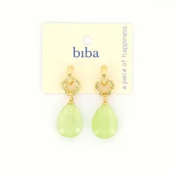 Biba oorbellen Spring Chic Green - 84113