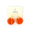 Biba oorbellen Spring Chic Orange - 84118
