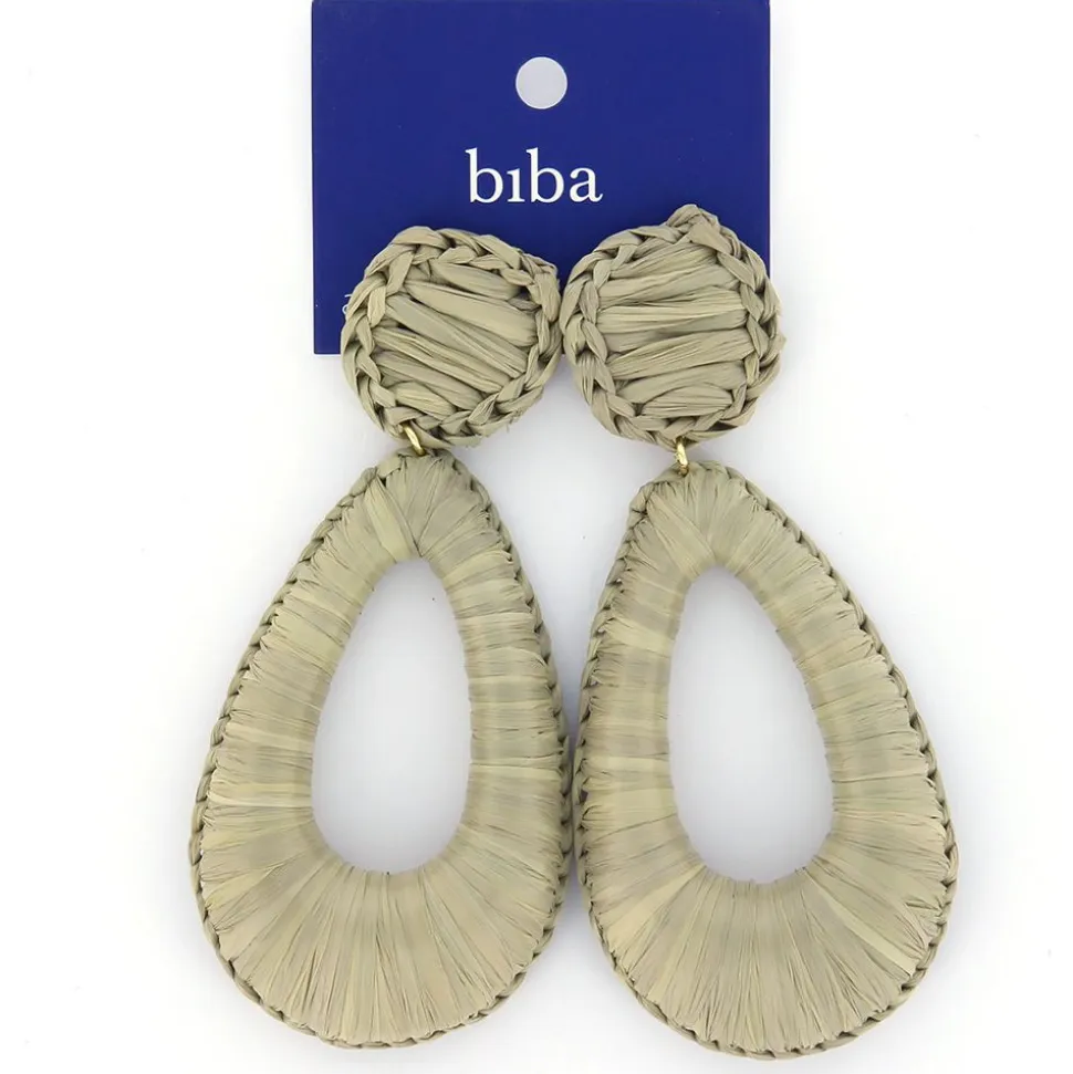 Biba oorbellen Summer Grey - 81434