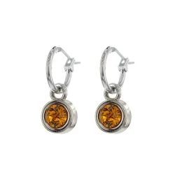 Biba oorbellen Topaz 80312