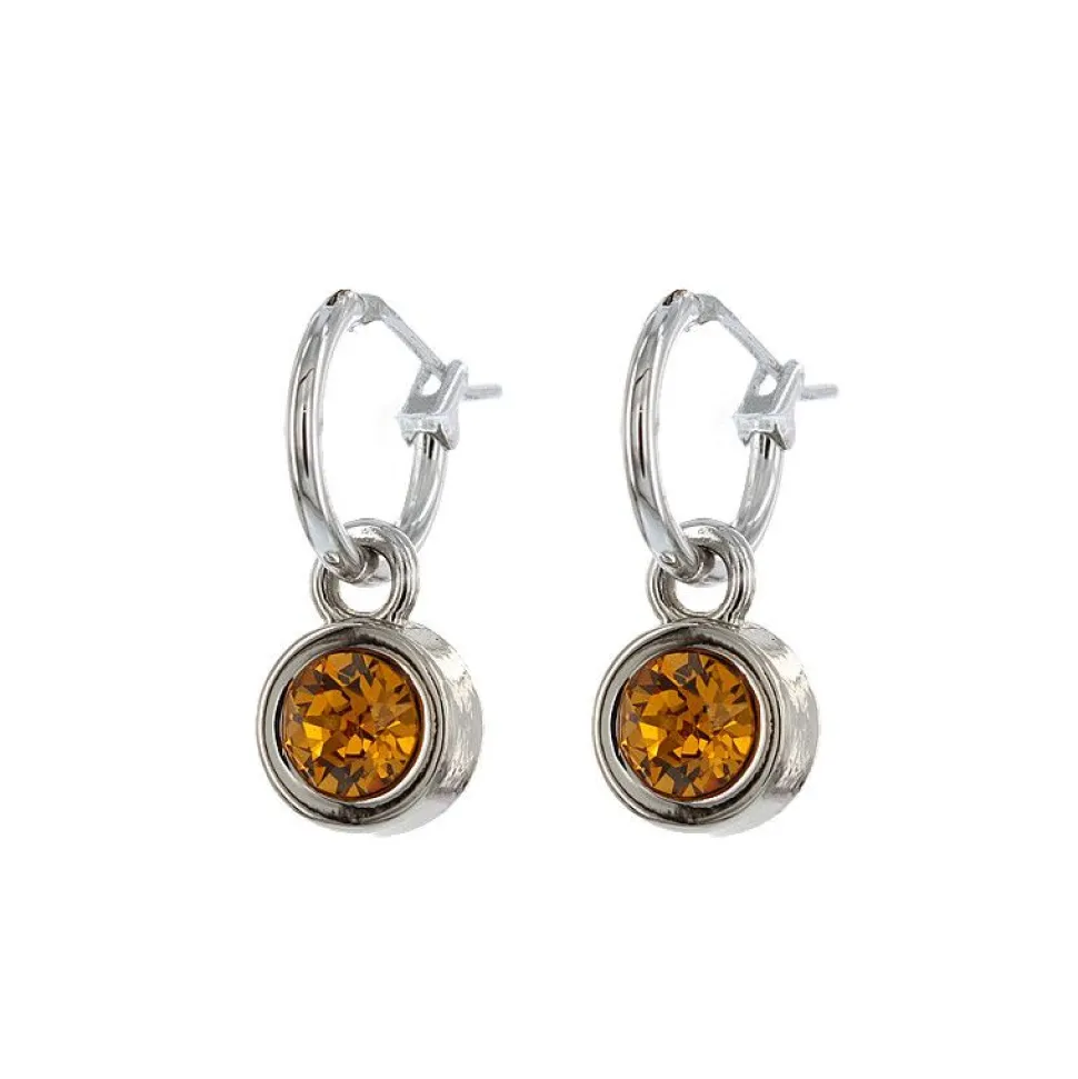 Biba oorbellen Topaz 80312