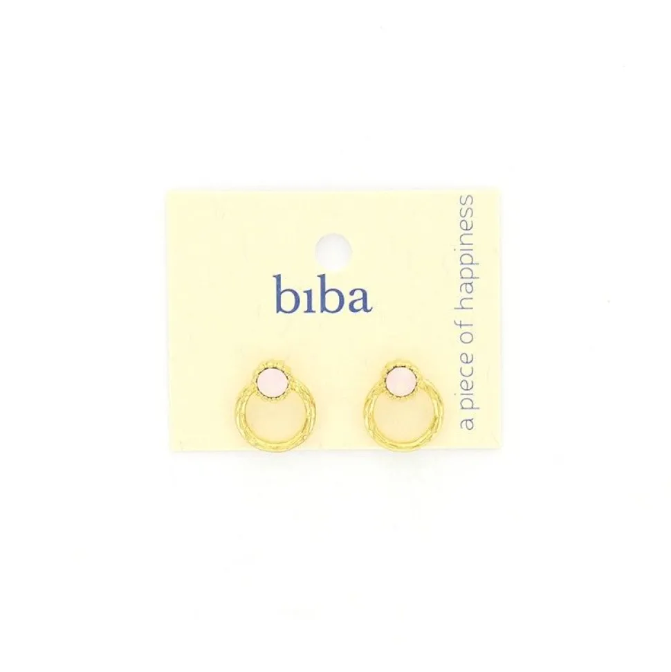 Biba oorknopjes Basic Circle - 82340