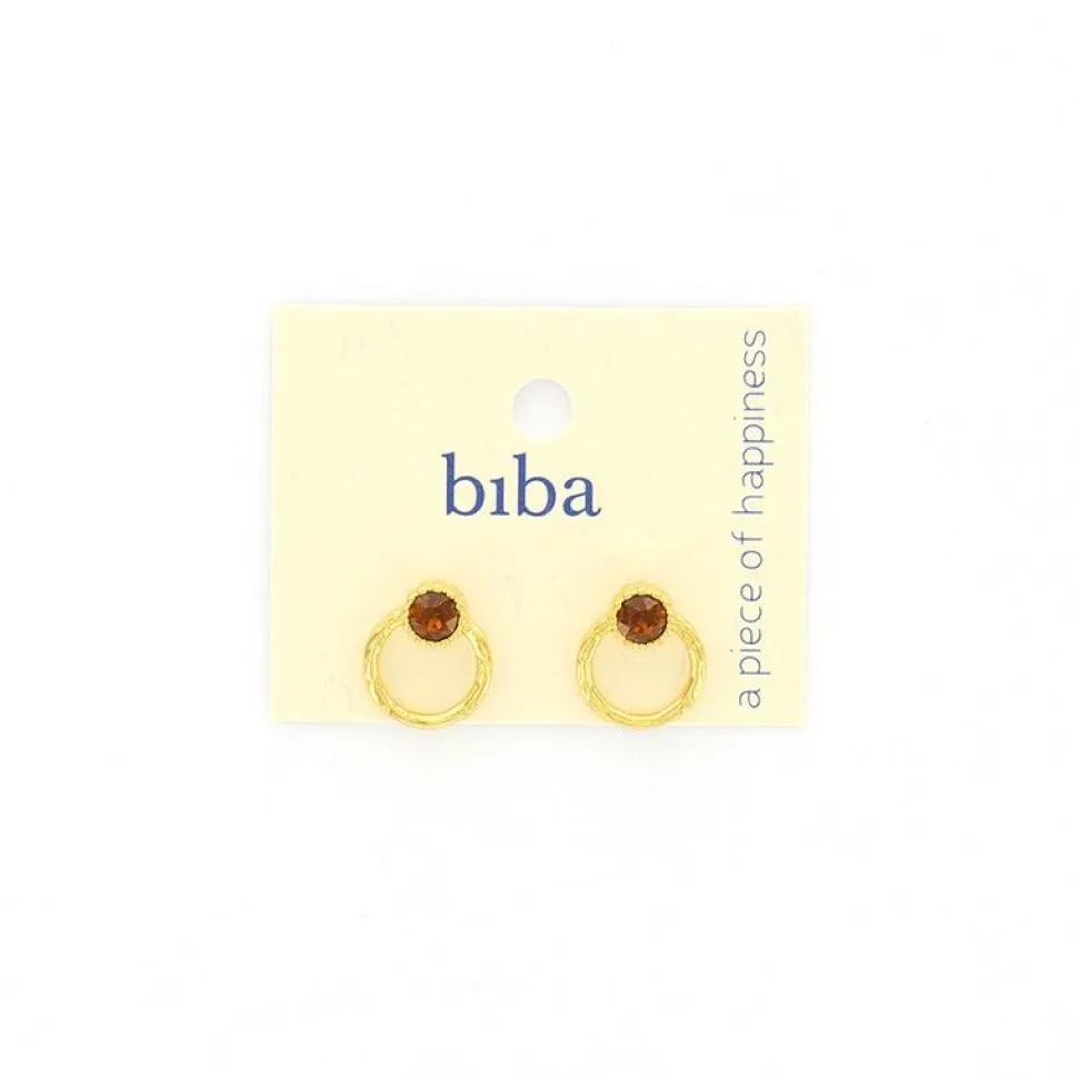 Biba oorknopjes Basic Circle - 82340