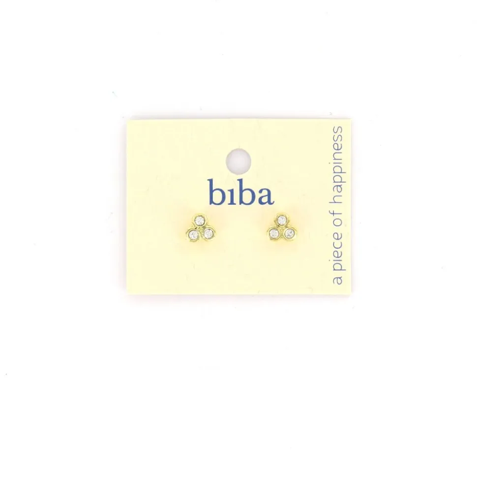 Biba oorknopjes Basic Triple - 82922