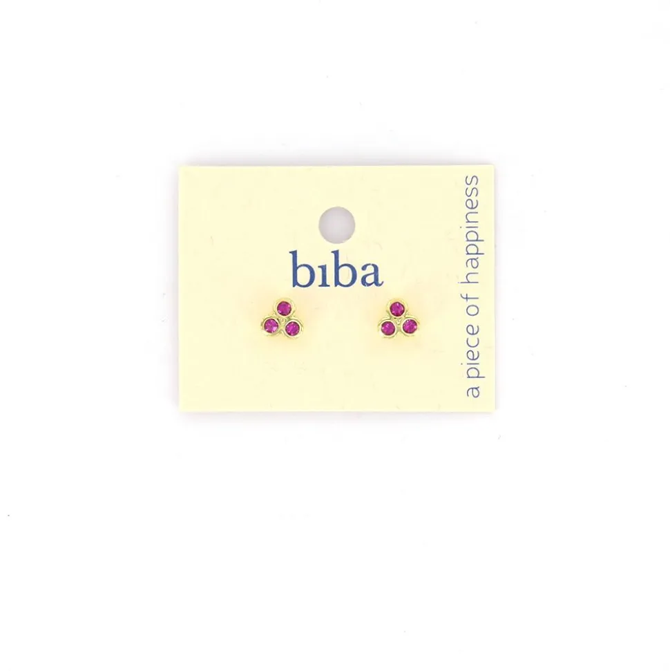 Biba oorknopjes Basic Triple - 82922