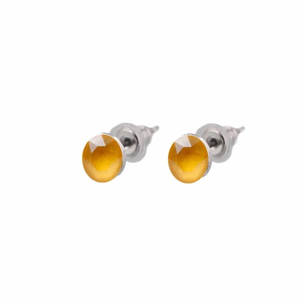 Biba oorknopjes Buttercup - 80271OCHRE