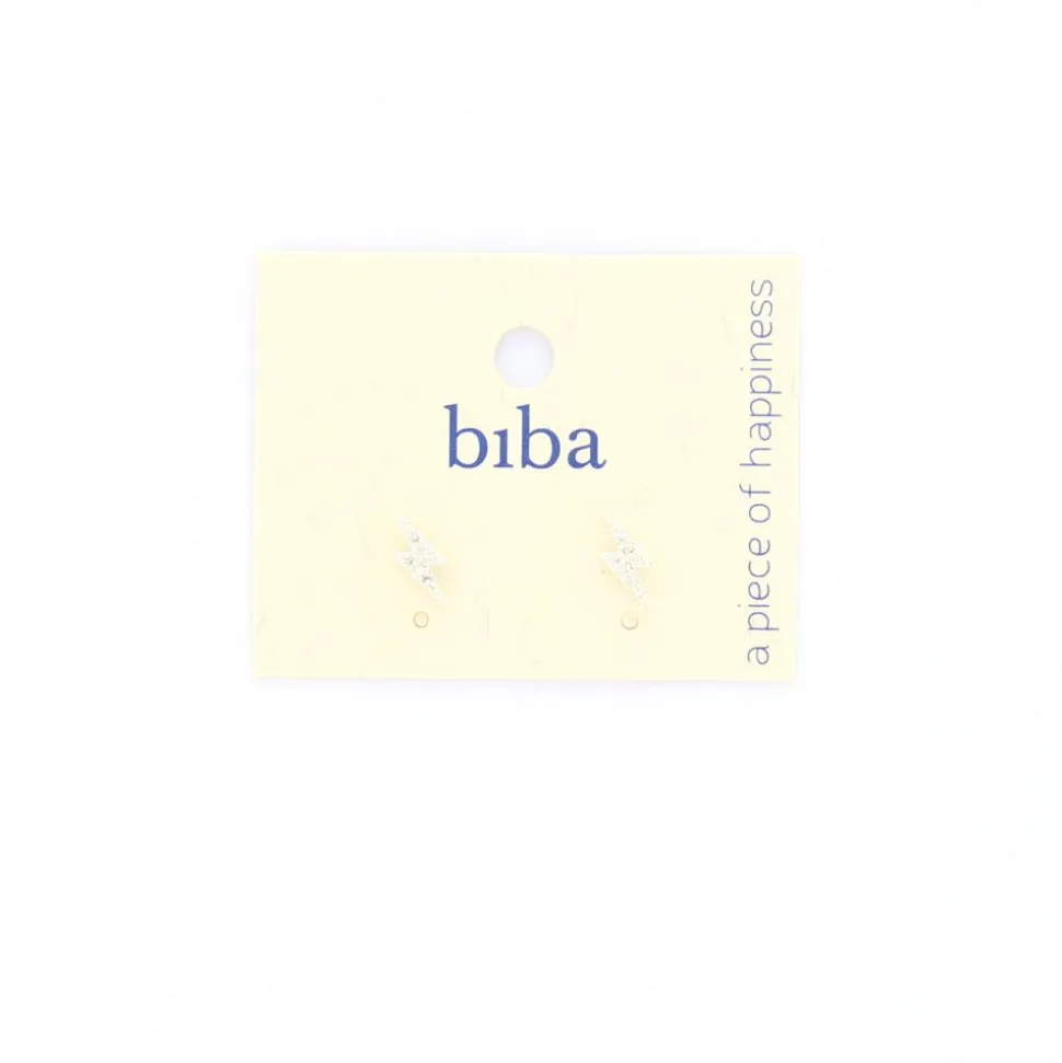 Biba oorknopjes Lightning - 82150