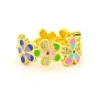 Biba ring Flowers Multi - 7285
