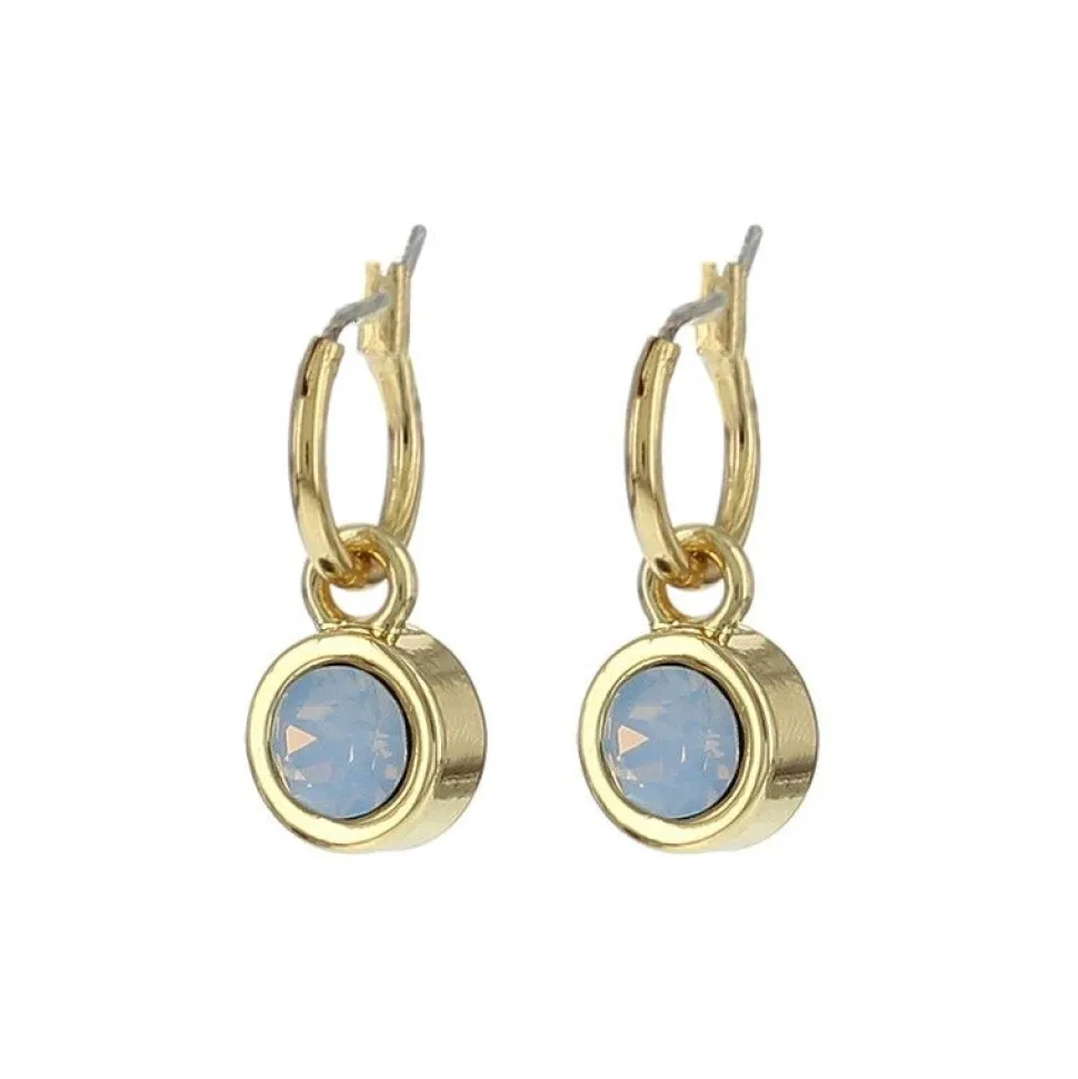 Biba Swarovski creolen Air Blue - 80313