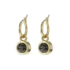 Biba Swarovski creolen Black Platina - 80313