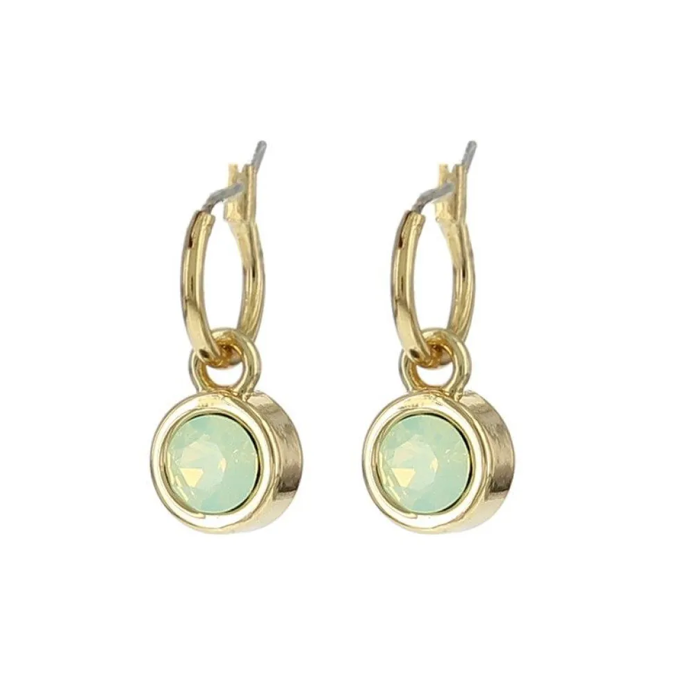 Biba Swarovski creolen Chrysilte Opal - 80313