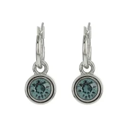 Biba Swarovski creolen Indian Sapphire - 80312