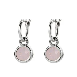 Biba Swarovski creolen Rose Water - 80312