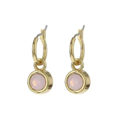 Biba Swarovski creolen Rose Water - 80313