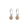 Biba Swarovski oorringen Ochre Delite - 8107