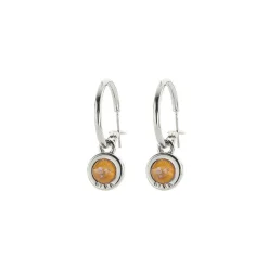 Biba Swarovski oorringen Ochre Delite - 8107