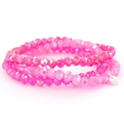 Biba XL armbandenset Pink - 3XL-011
