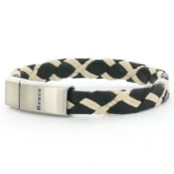 Brace armband Black White