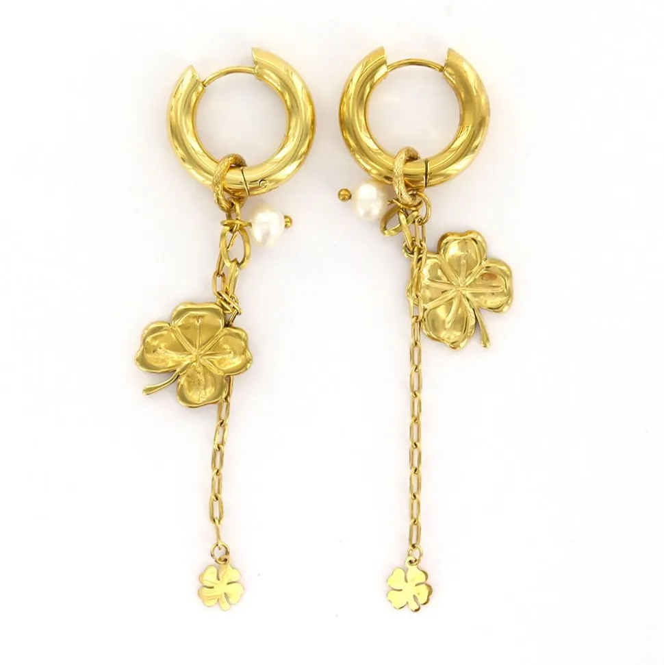 byJam oorbellen Clovers