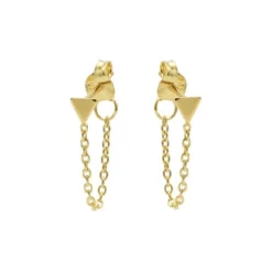 Chain Triangle - Gold Color
