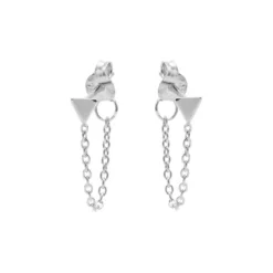 Chain Triangle - Silver