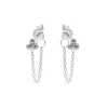 Chain Triple Dots - Silver