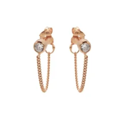 Chain Zirconia - Rose