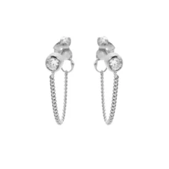 Chain Zirconia - Silver