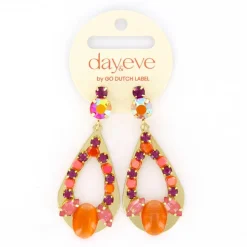 Day&Eve Bedazzled Drop oorbellen - E4042