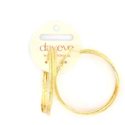 Day&Eve Big Line Hoop oorbellen - E4008