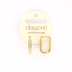 Day&Eve Chrystal Oval Hoop - E5031
