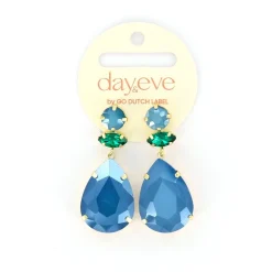 Day&Eve Drop Stone Dangle Blue - E4645
