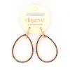 Day&Eve Fine Stones Drop oorbellen Multi - E4594