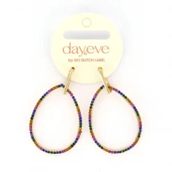 Day&Eve Fine Stones Drop oorbellen - E4594
