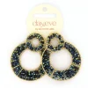 Day&Eve Grand Beads oorbellen Green - E4565